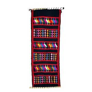 Vintage Hand-Woven Wall Tapestry Artistic Home Decor Collectible 15.5"Wx41.5"T